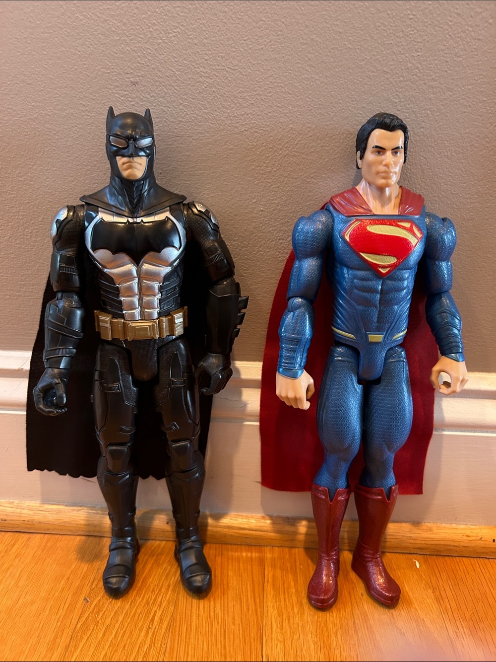 Batman and Superman 12" Action Figures